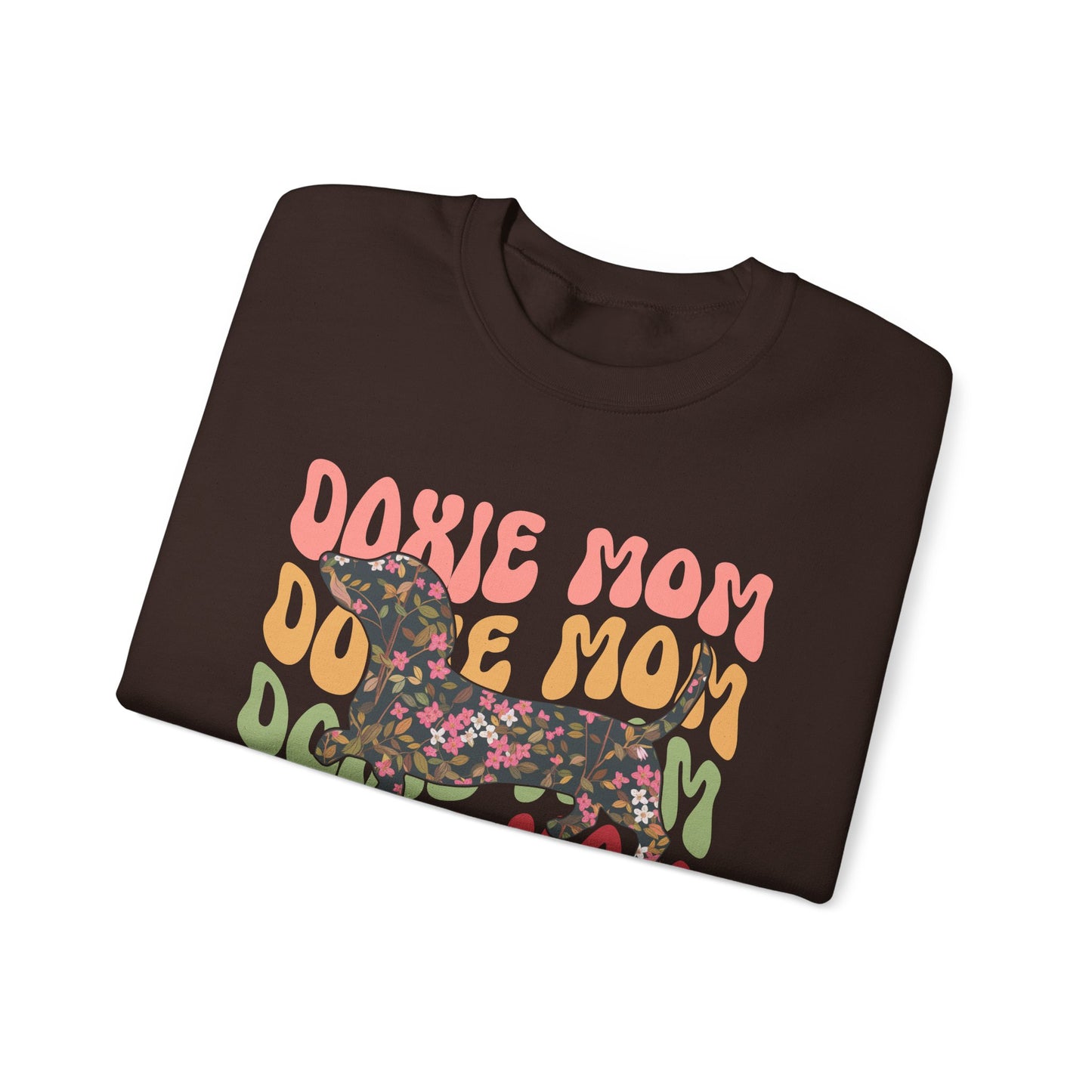 Dachshund Mom Sweatshirt, Dog Lover Gift, Funny Weiner Dog Jumper, Classic Sausage Dog Crewneck, Pet Owner Apparel Doxie