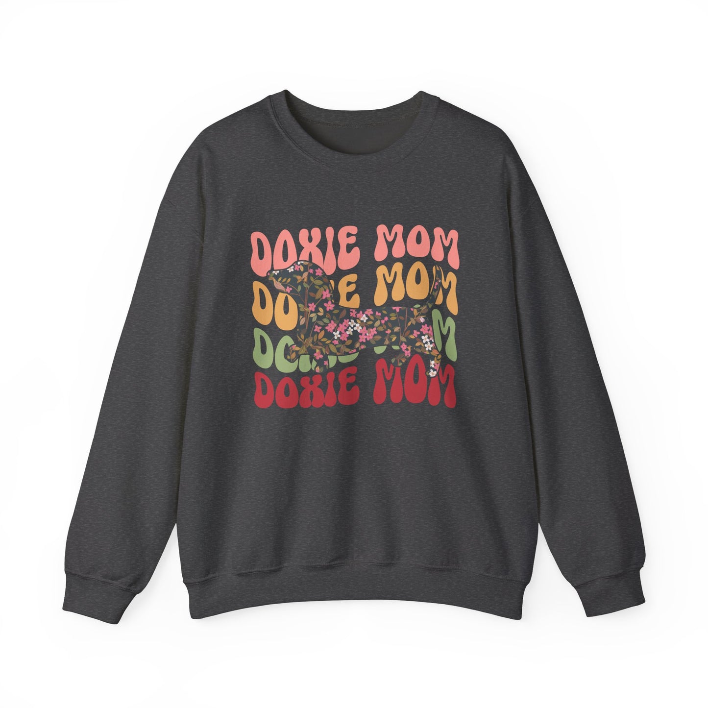 Dachshund Mom Sweatshirt, Dog Lover Gift, Funny Weiner Dog Jumper, Classic Sausage Dog Crewneck, Pet Owner Apparel Doxie