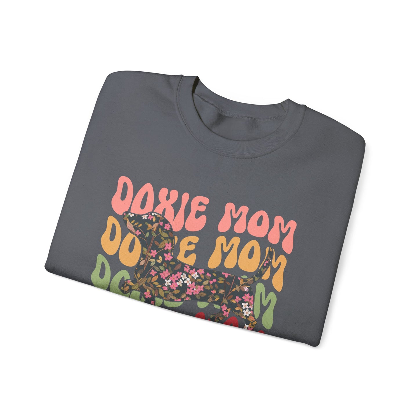 Dachshund Mom Sweatshirt, Dog Lover Gift, Funny Weiner Dog Jumper, Classic Sausage Dog Crewneck, Pet Owner Apparel Doxie