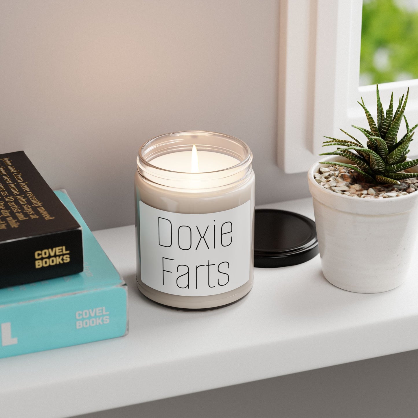 Scented Soy Candle: Doxie Farts - Fun Home Fragrance for Dog Lovers