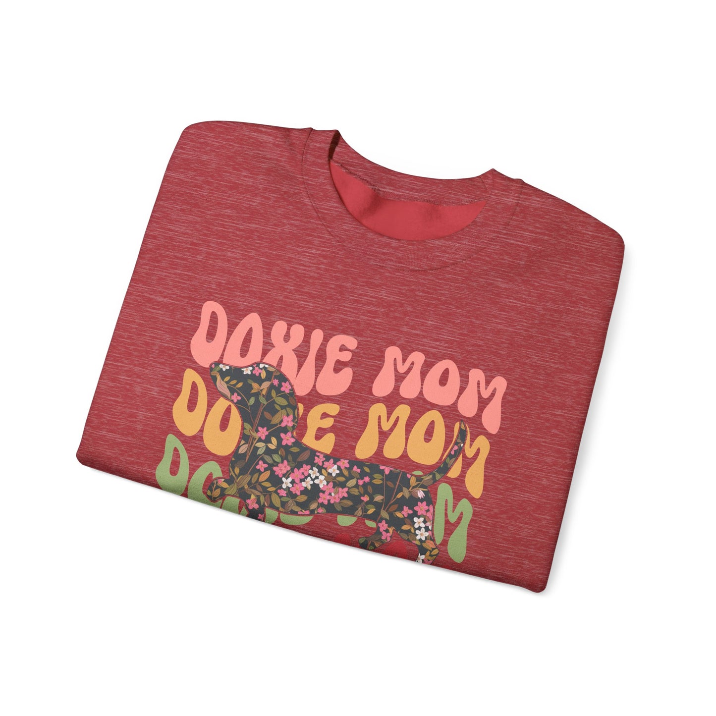 Dachshund Mom Sweatshirt, Dog Lover Gift, Funny Weiner Dog Jumper, Classic Sausage Dog Crewneck, Pet Owner Apparel Doxie