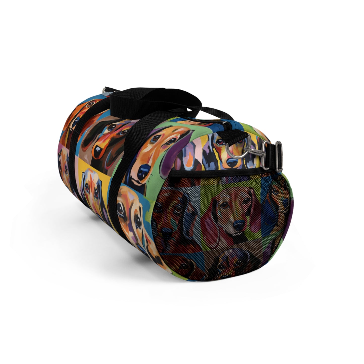 Pop Art Dachshund Duffel Bag