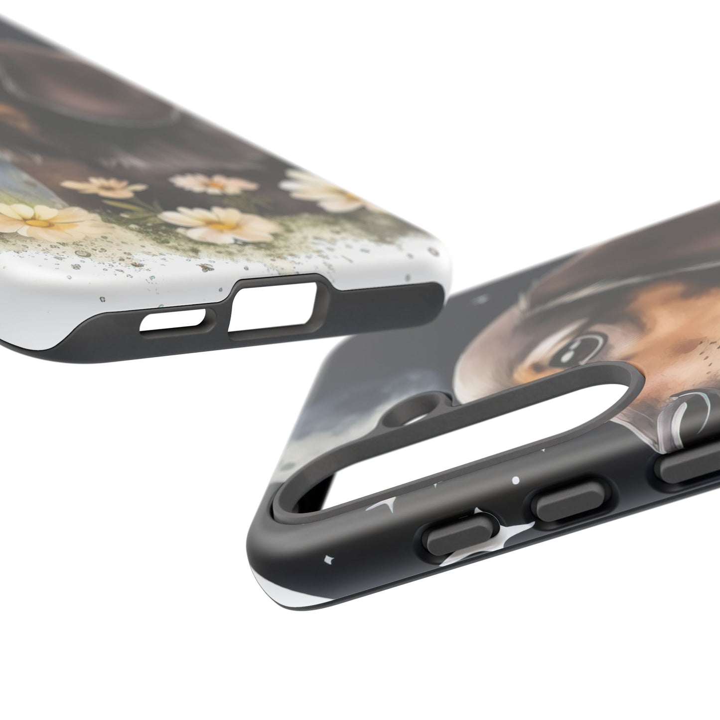 Vibrant Dachshund Moonlight Phone Case - Dog Apple Pixel Galaxy