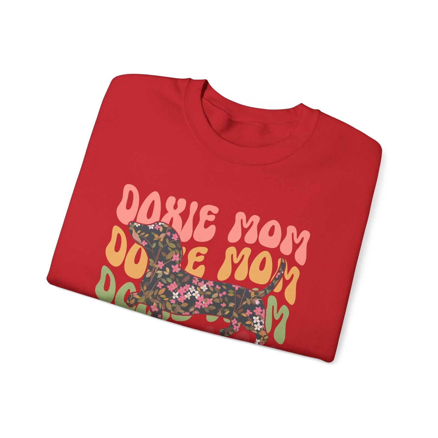 Dachshund Mom Sweatshirt, Dog Lover Gift, Funny Weiner Dog Jumper, Classic Sausage Dog Crewneck, Pet Owner Apparel Doxie
