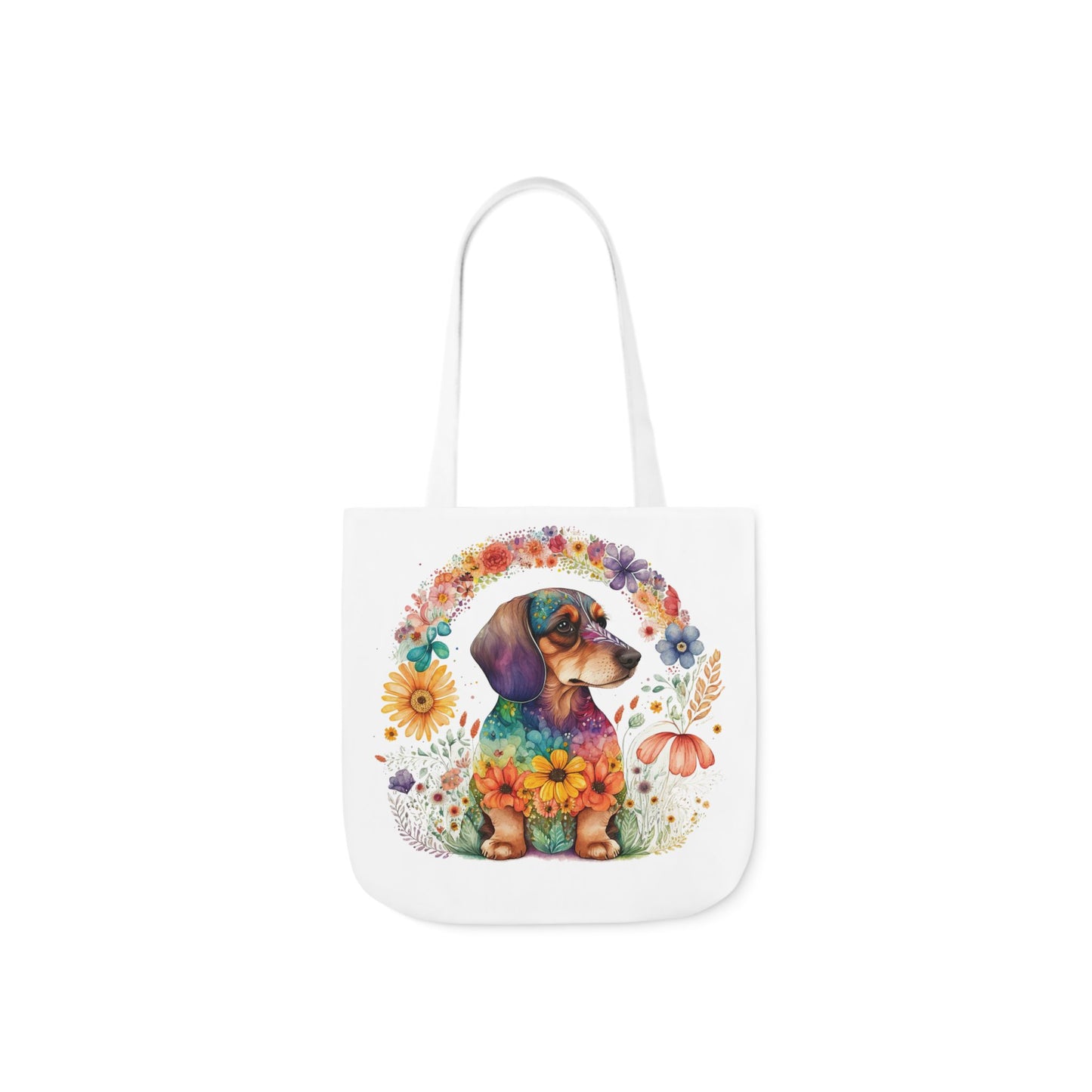 Customizable Tote Bag with Dog Name Dachshund Lovers Gift for Doxie Owners