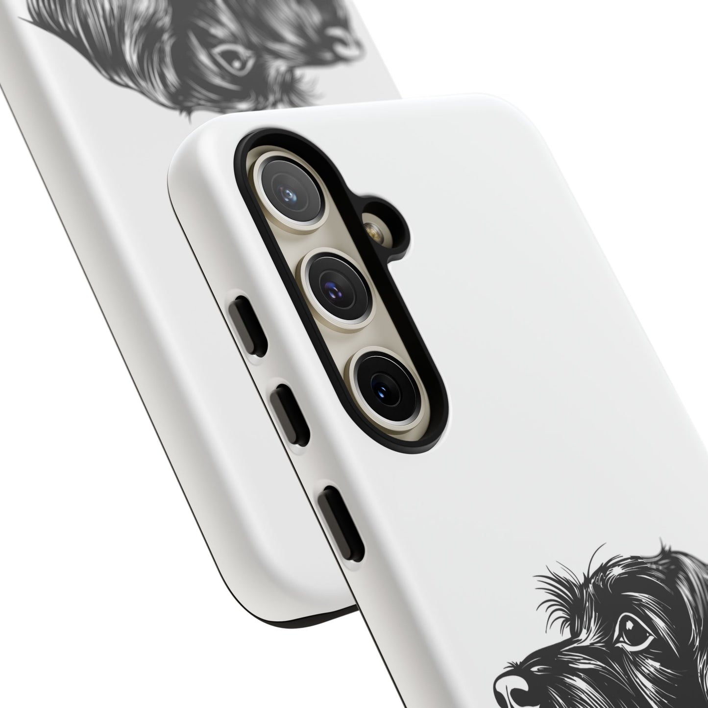 Simple Wire Haired Dachshund Mens Phone Case - Dog Apple Pixel Galaxy