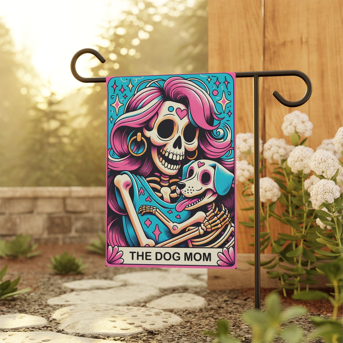 Fun Garden Flag Dog Mom Banner Seasonal Home Decor Dachshund