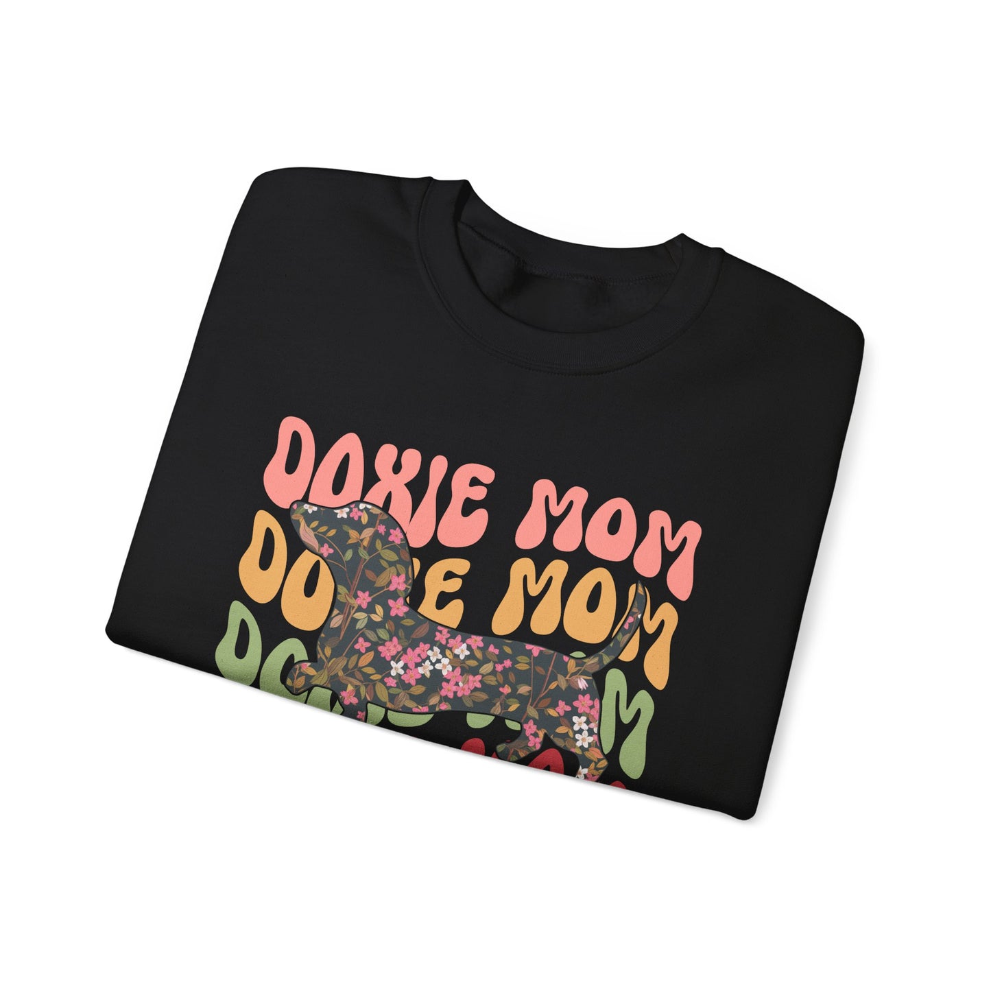 Dachshund Mom Sweatshirt, Dog Lover Gift, Funny Weiner Dog Jumper, Classic Sausage Dog Crewneck, Pet Owner Apparel Doxie