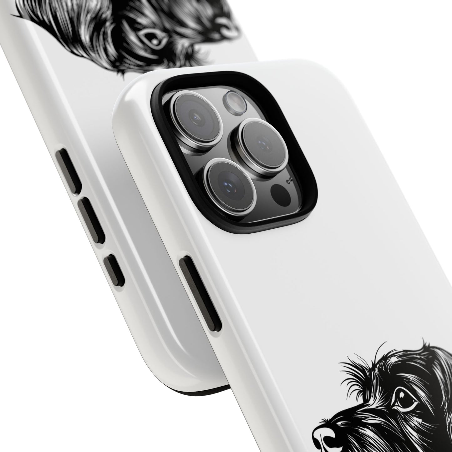 Simple Wire Haired Dachshund Mens Phone Case - Dog Apple Pixel Galaxy