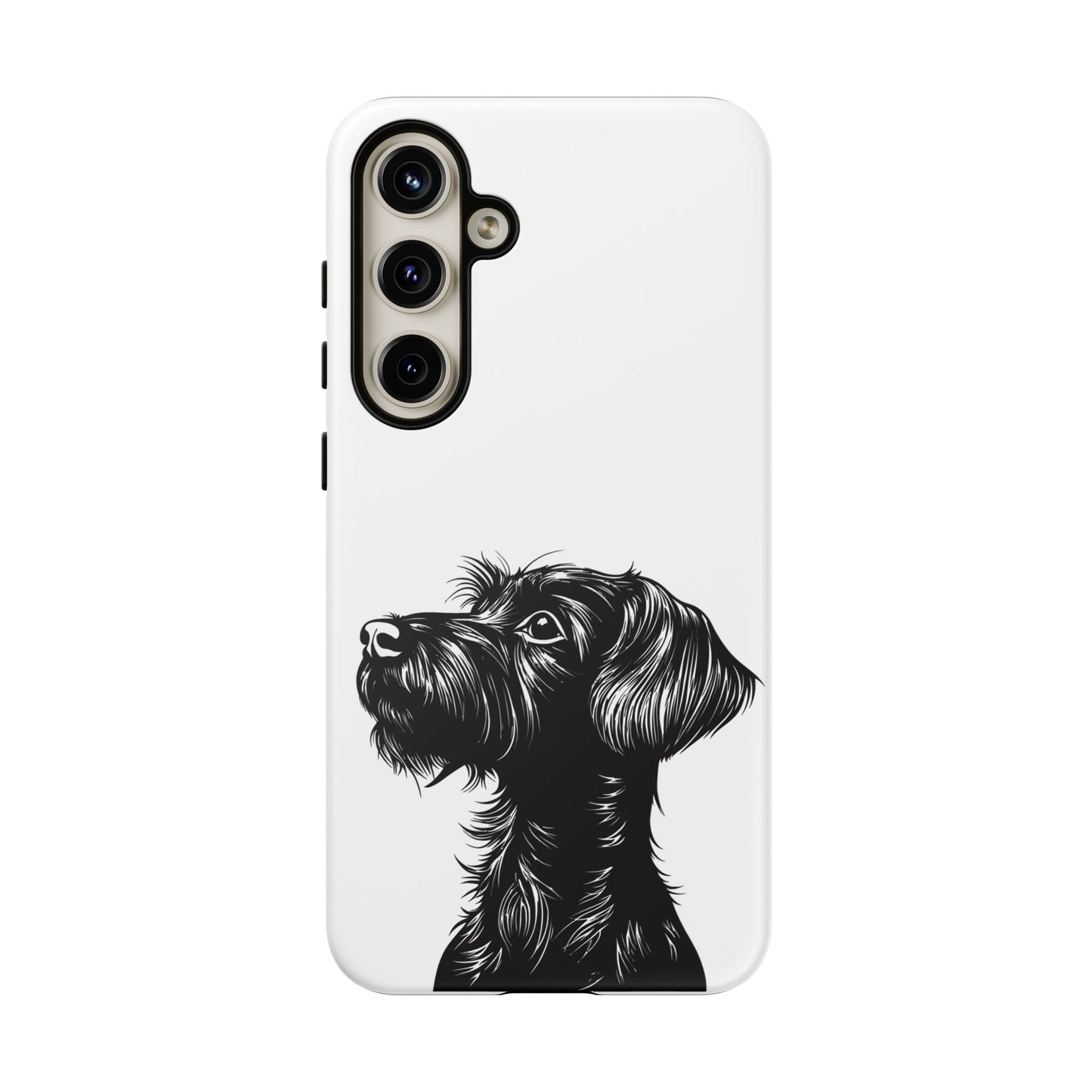 Simple Wire Haired Dachshund Mens Phone Case - Dog Apple Pixel Galaxy