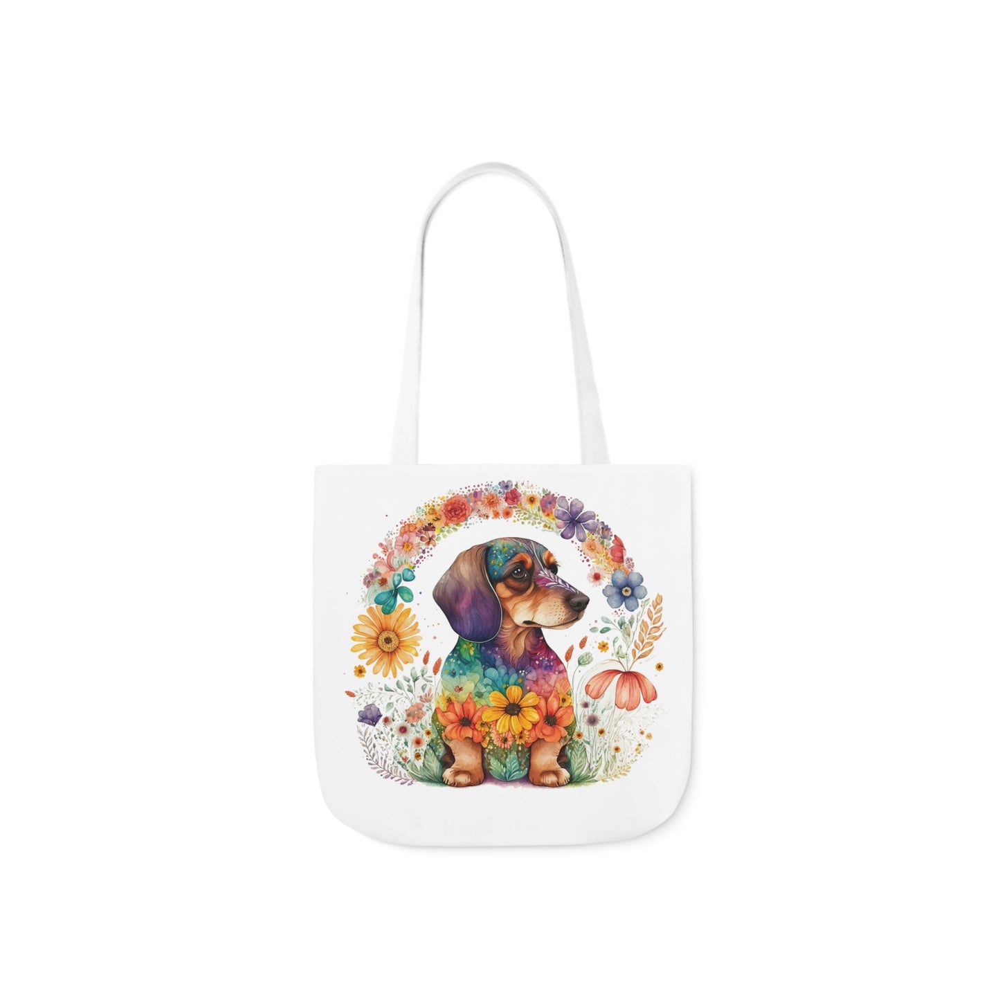 Customizable Tote Bag with Dog Name Dachshund Lovers Gift for Doxie Owners