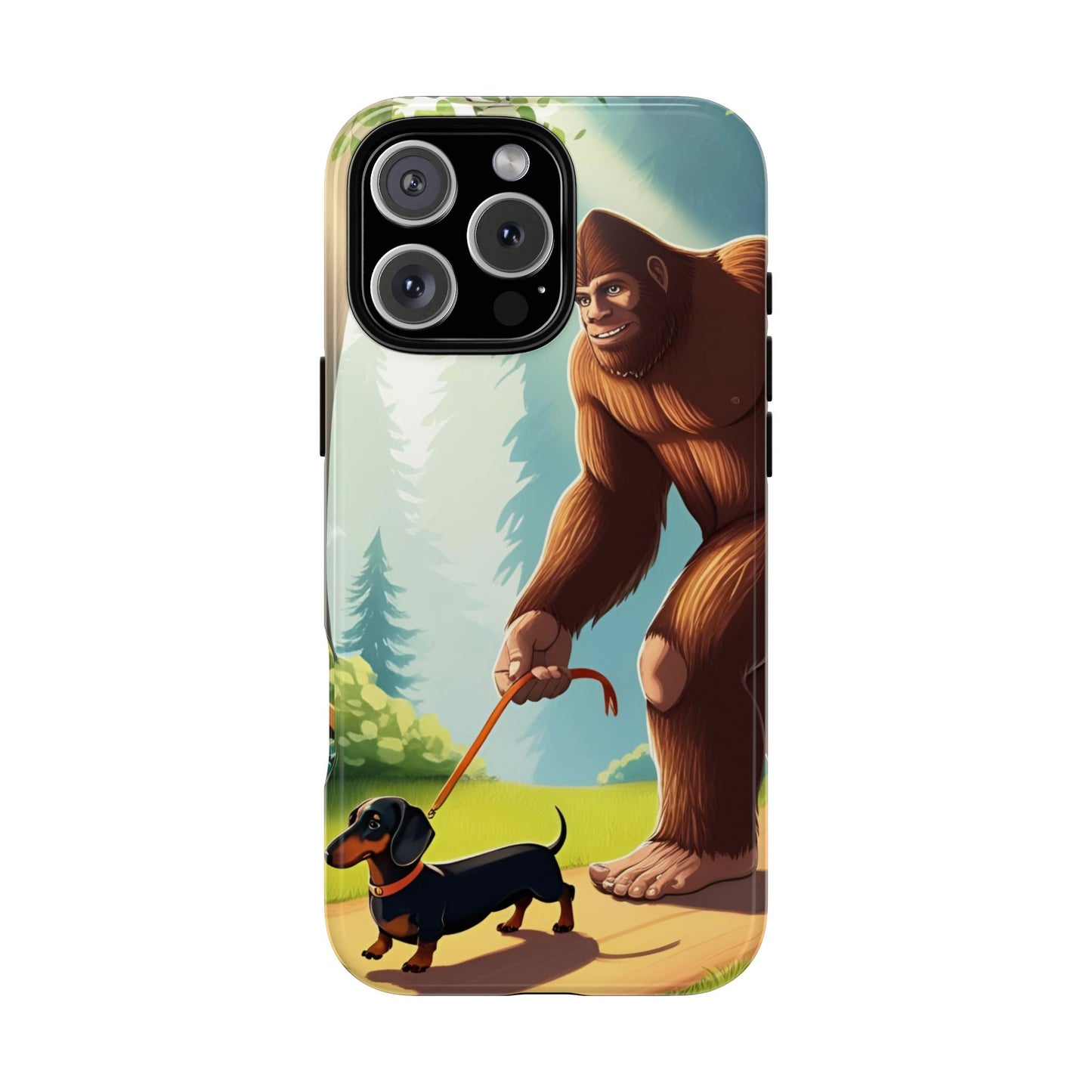 Big Foot Walking Dachshund Phone Case - Dog Apple Pixel Galaxy