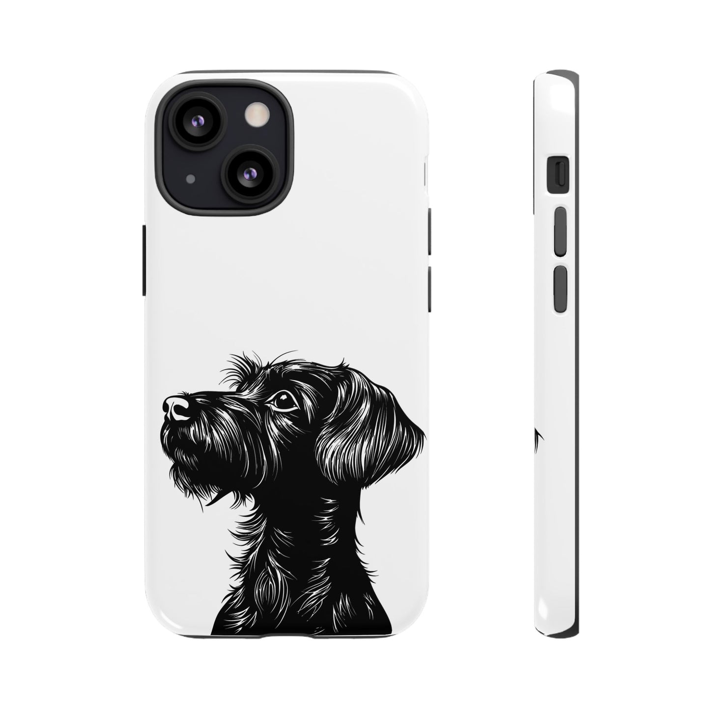 Simple Wire Haired Dachshund Mens Phone Case - Dog Apple Pixel Galaxy