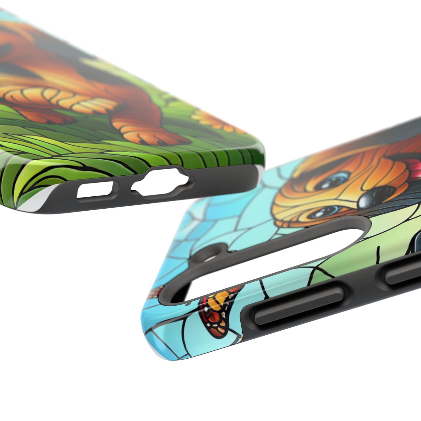 Cute Dachshund Phone Case, Dog Lover Gift, Tough Phone Cover, Pet Accessory,