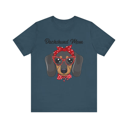 Adorable Dachshund Doxie Mama Tee #4