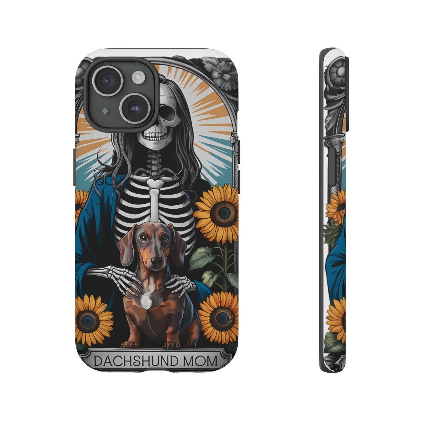 Tarot Card Dachshund Mom Phone Case - Dog Apple Pixel Galaxy