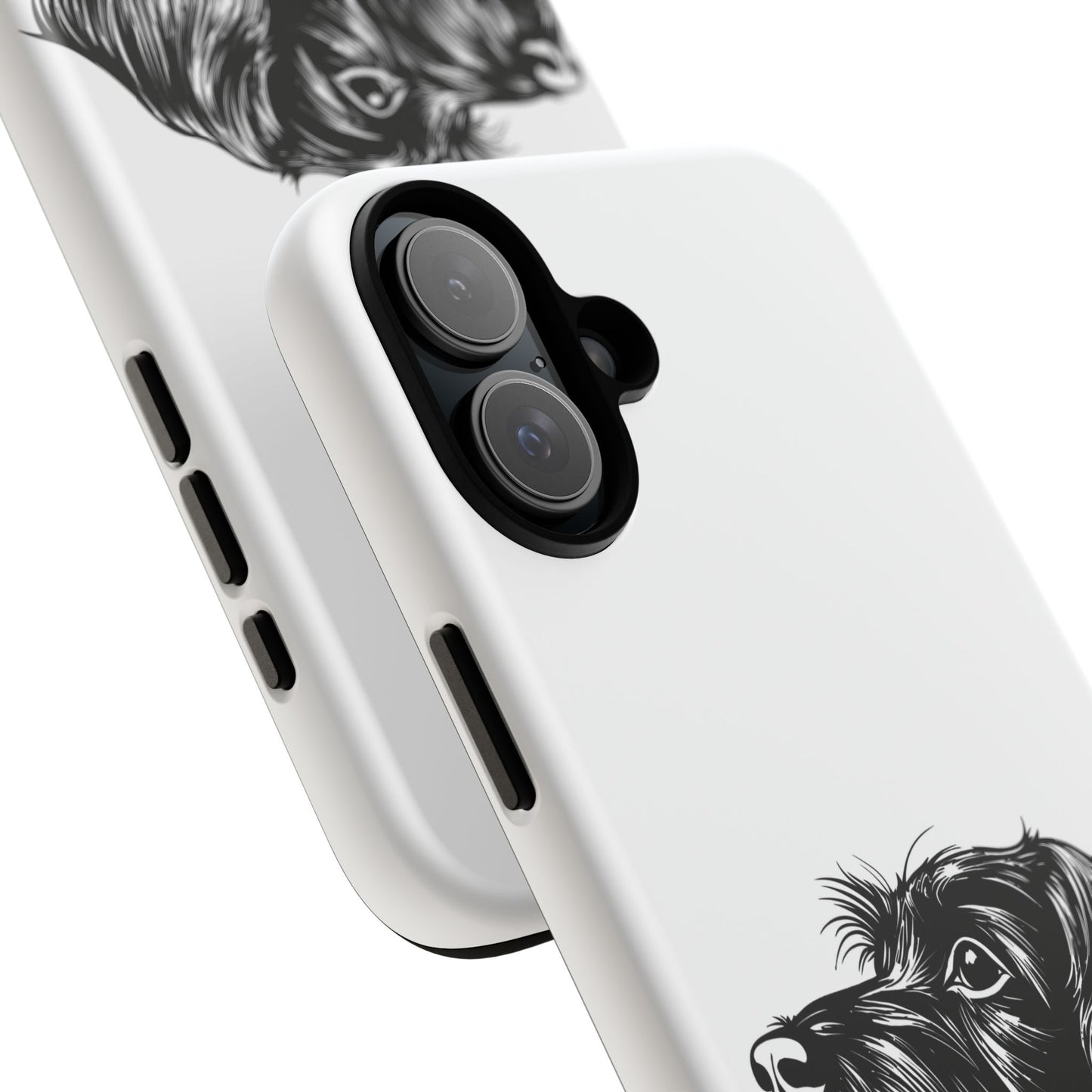 Simple Wire Haired Dachshund Mens Phone Case - Dog Apple Pixel Galaxy