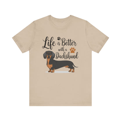 Adorable Dachshund Doxie Life is Better