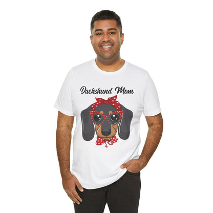Adorable Dachshund Doxie Mama Tee #4