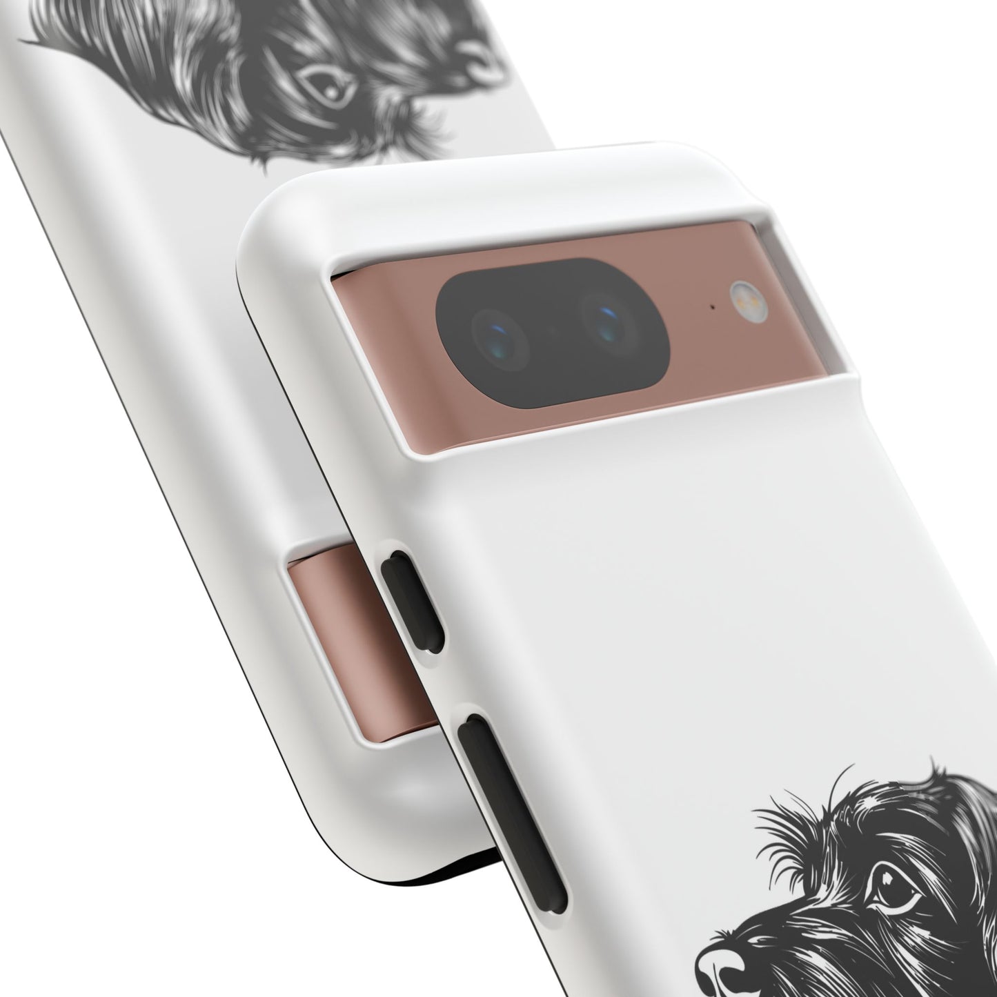 Simple Wire Haired Dachshund Mens Phone Case - Dog Apple Pixel Galaxy