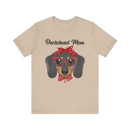 Adorable Dachshund Doxie Mama Tee #4