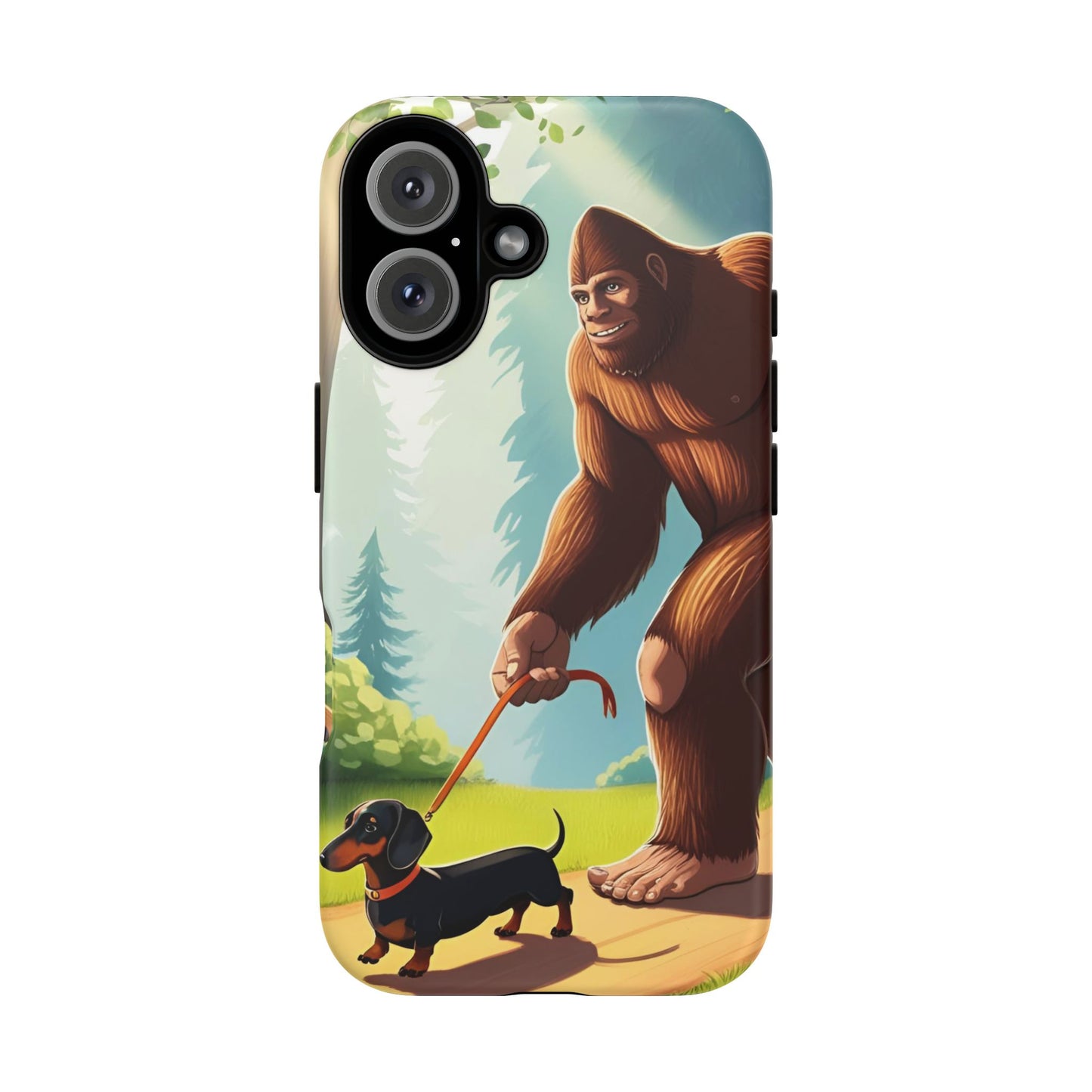 Big Foot Walking Dachshund Phone Case - Dog Apple Pixel Galaxy