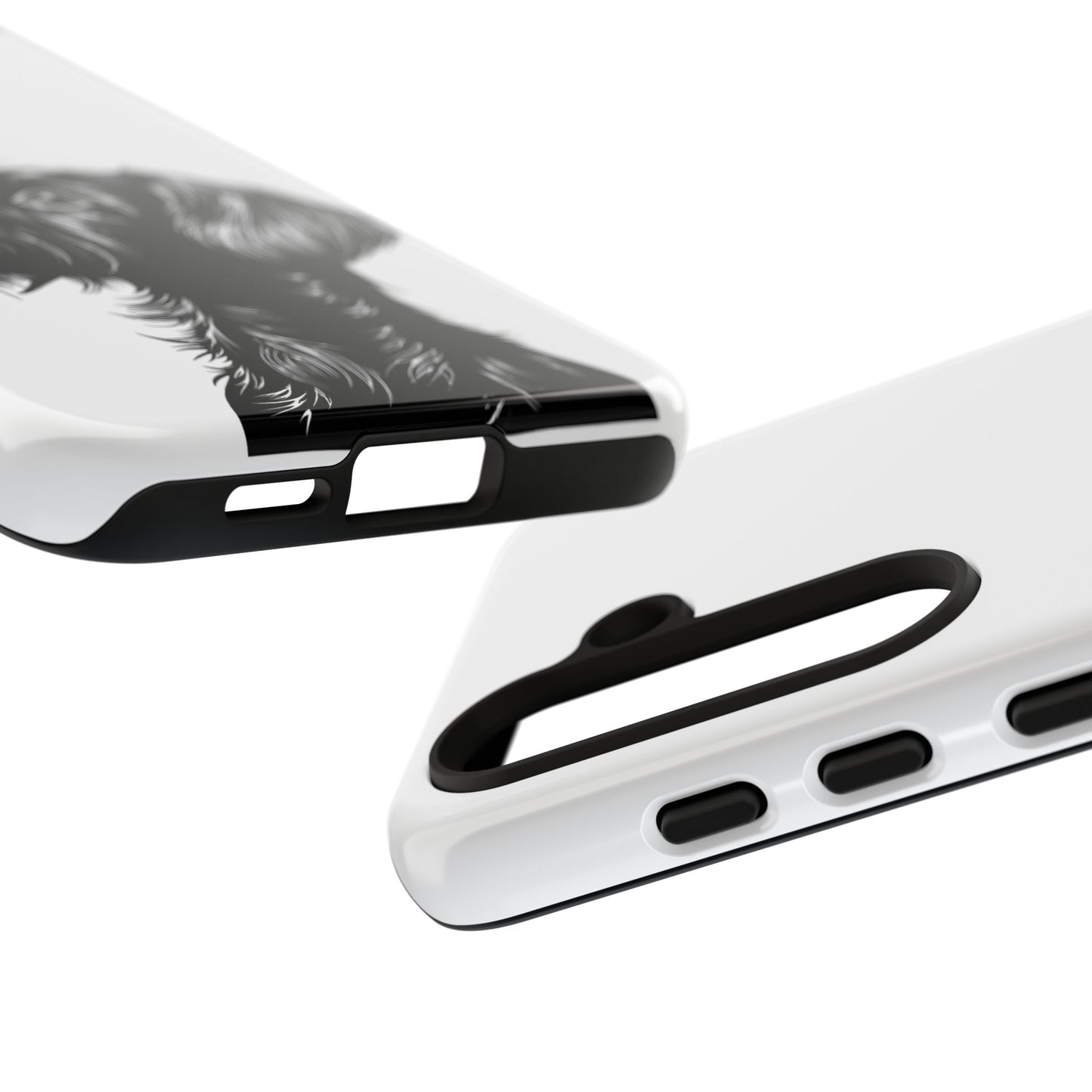 Simple Wire Haired Dachshund Mens Phone Case - Dog Apple Pixel Galaxy