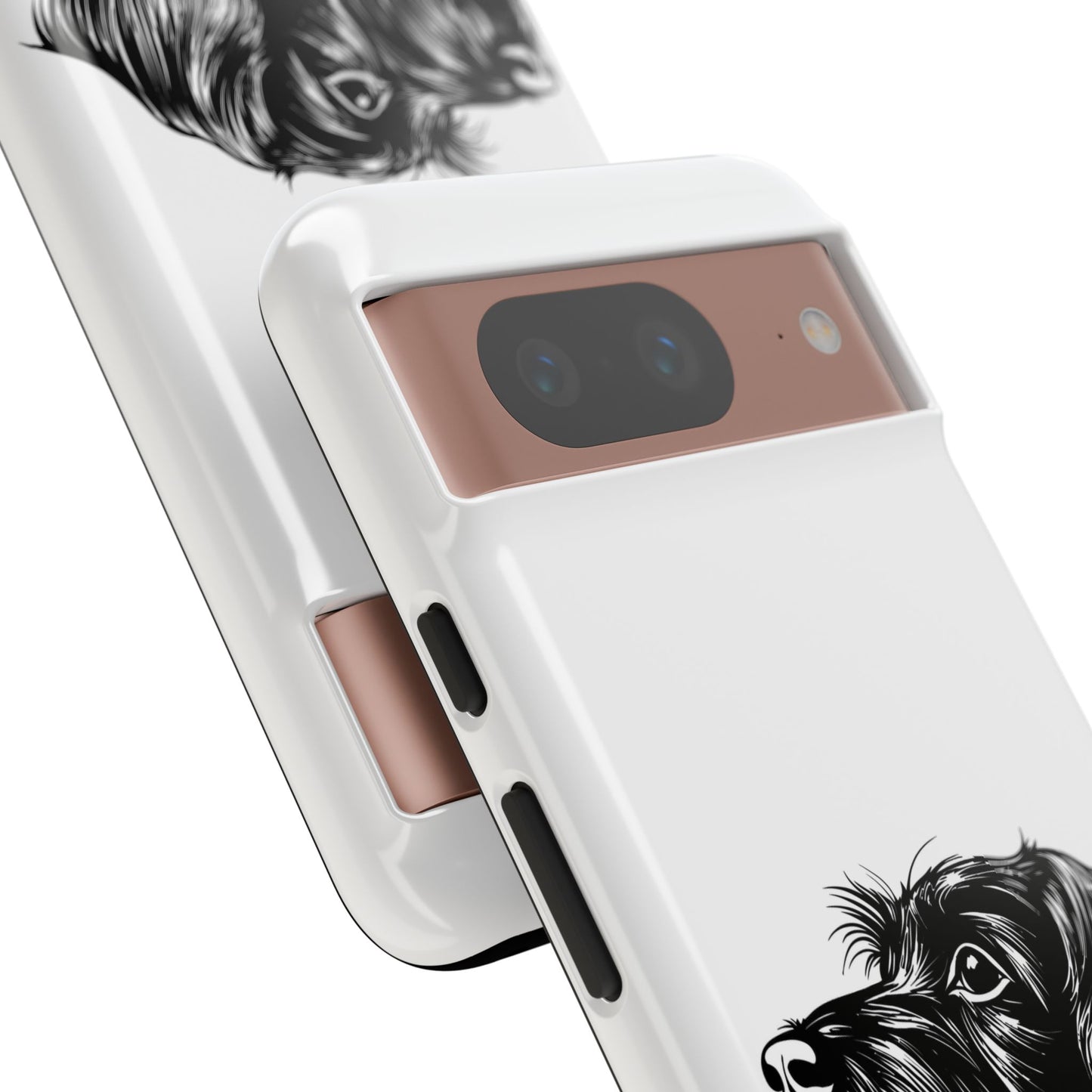 Simple Wire Haired Dachshund Mens Phone Case - Dog Apple Pixel Galaxy