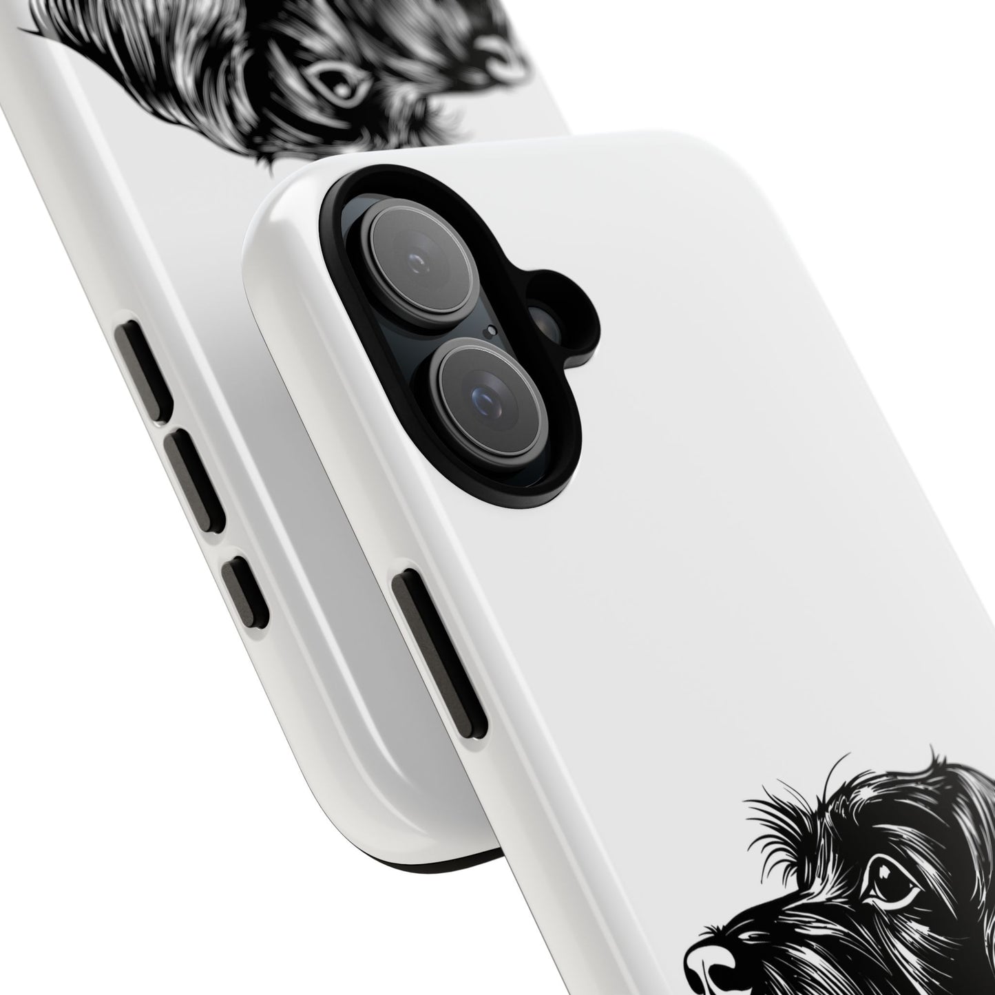 Simple Wire Haired Dachshund Mens Phone Case - Dog Apple Pixel Galaxy
