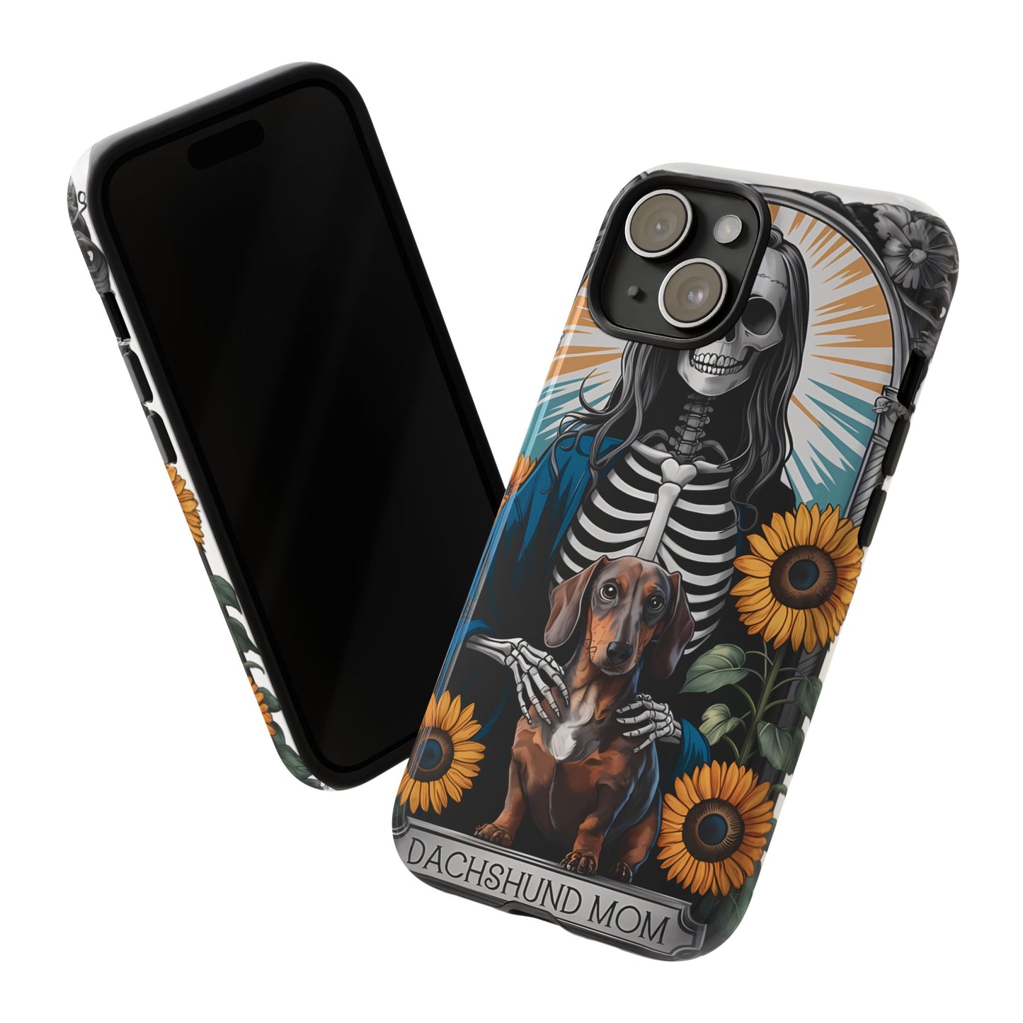 Tarot Card Dachshund Mom Phone Case - Dog Apple Pixel Galaxy