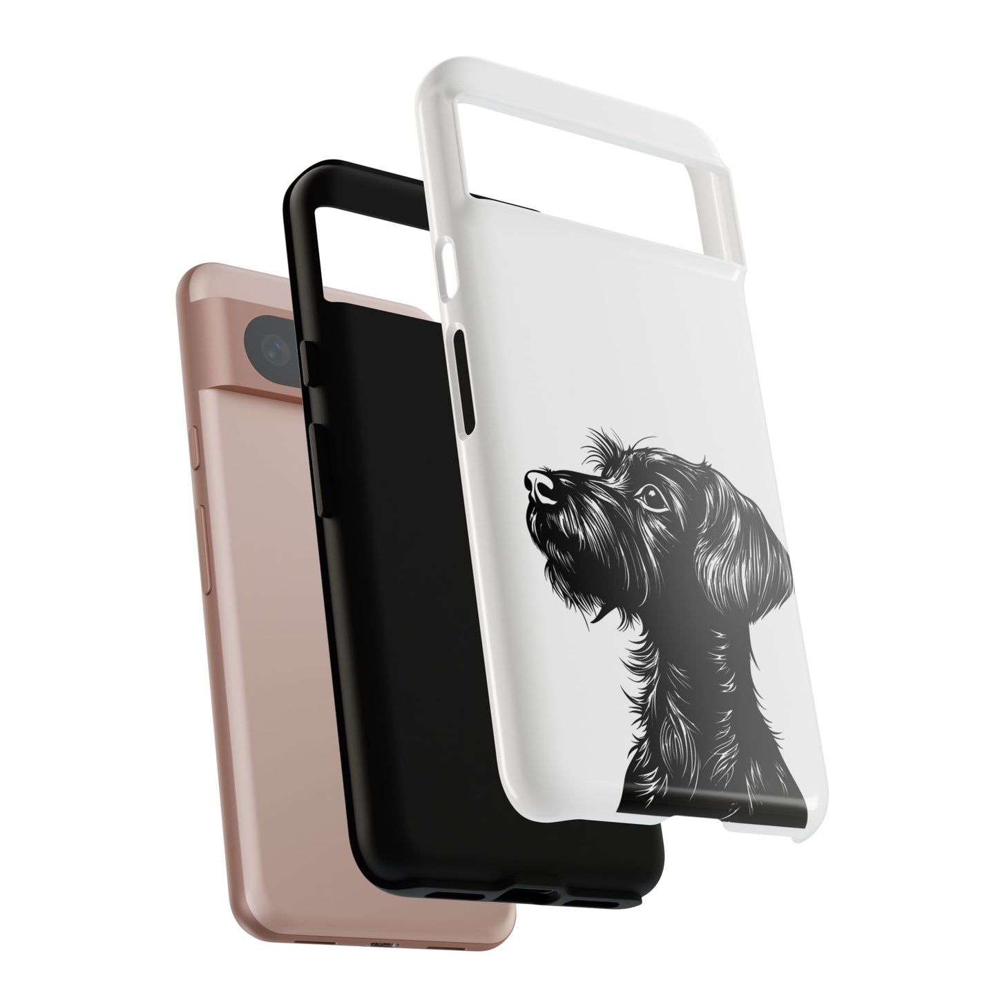 Simple Wire Haired Dachshund Mens Phone Case - Dog Apple Pixel Galaxy