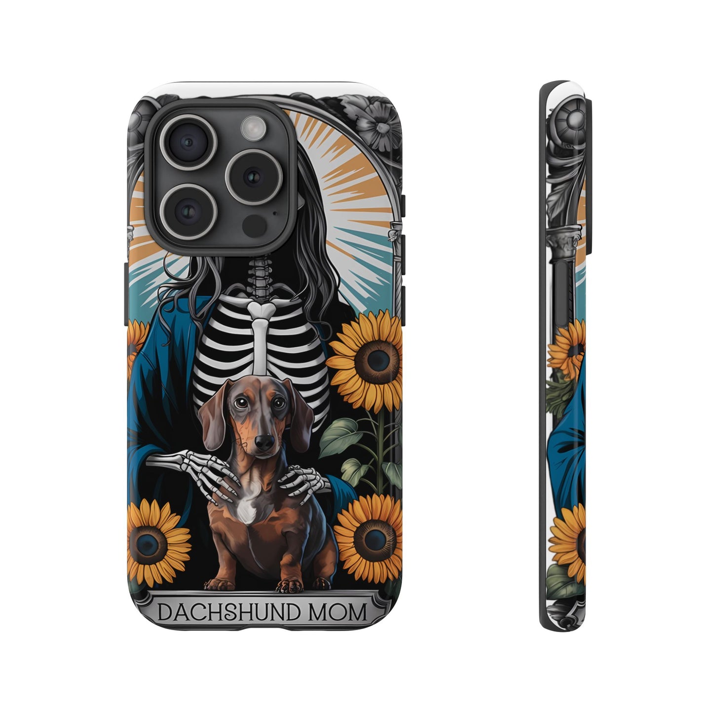 Tarot Card Dachshund Mom Phone Case - Dog Apple Pixel Galaxy