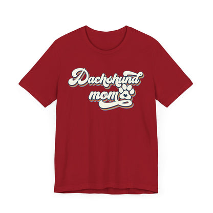 Adorable Dachshund Doxie Mama Tee #2
