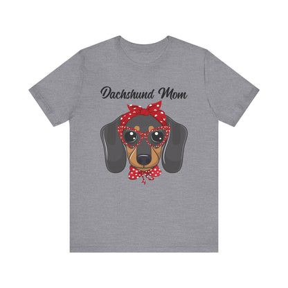 Adorable Dachshund Doxie Mama Tee #4