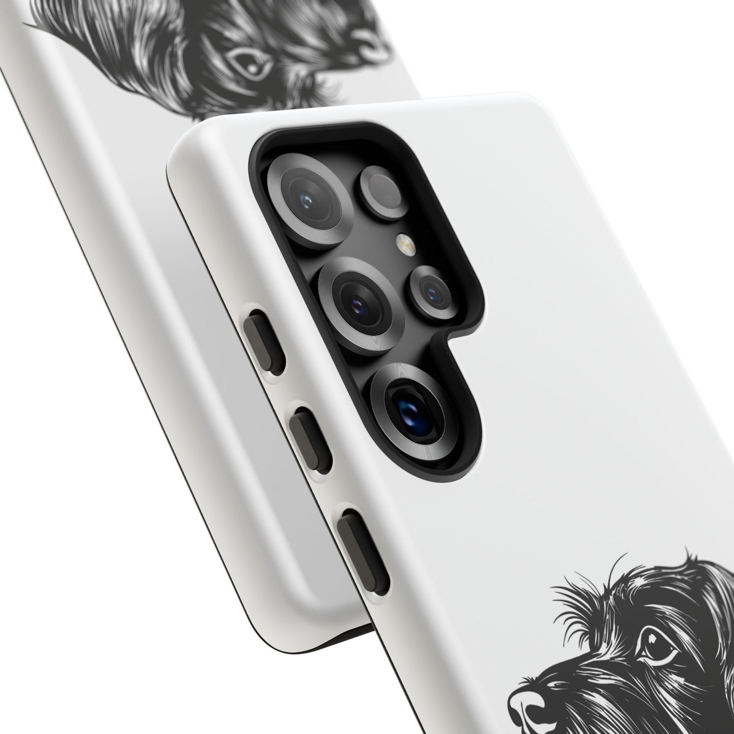 Simple Wire Haired Dachshund Mens Phone Case - Dog Apple Pixel Galaxy