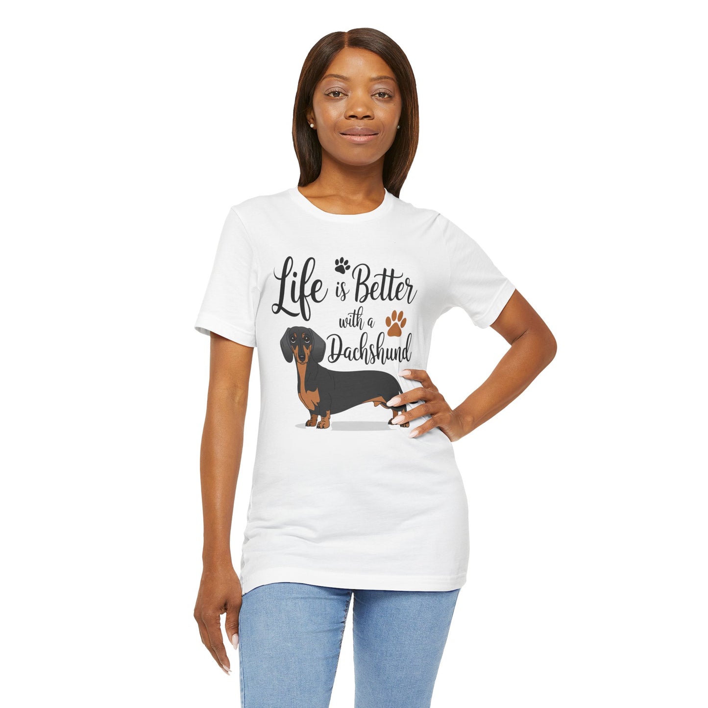 Adorable Dachshund Doxie Life is Better