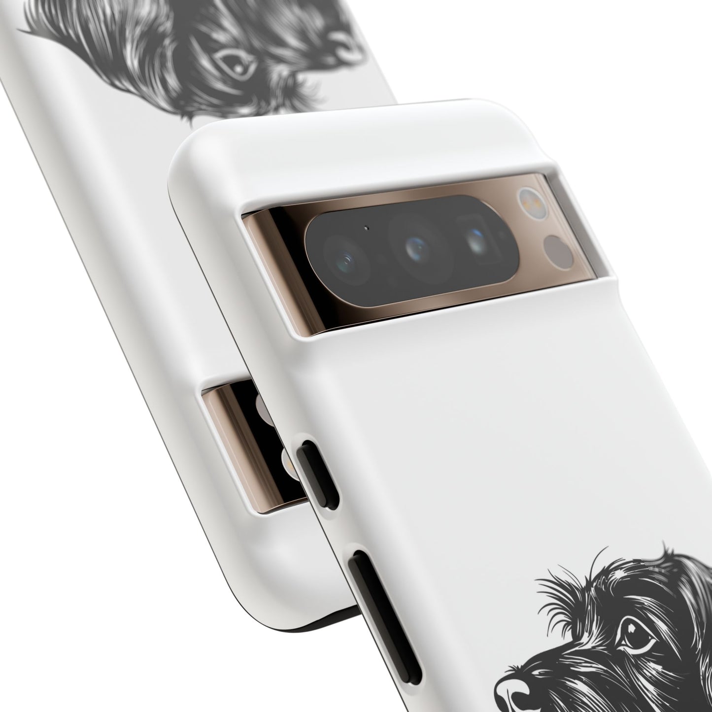 Simple Wire Haired Dachshund Mens Phone Case - Dog Apple Pixel Galaxy