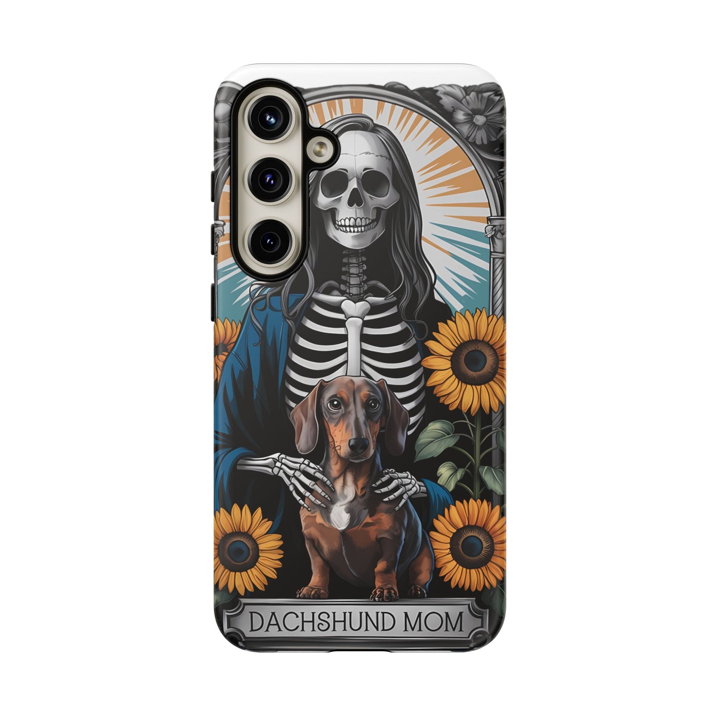 Tarot Card Dachshund Mom Phone Case - Dog Apple Pixel Galaxy