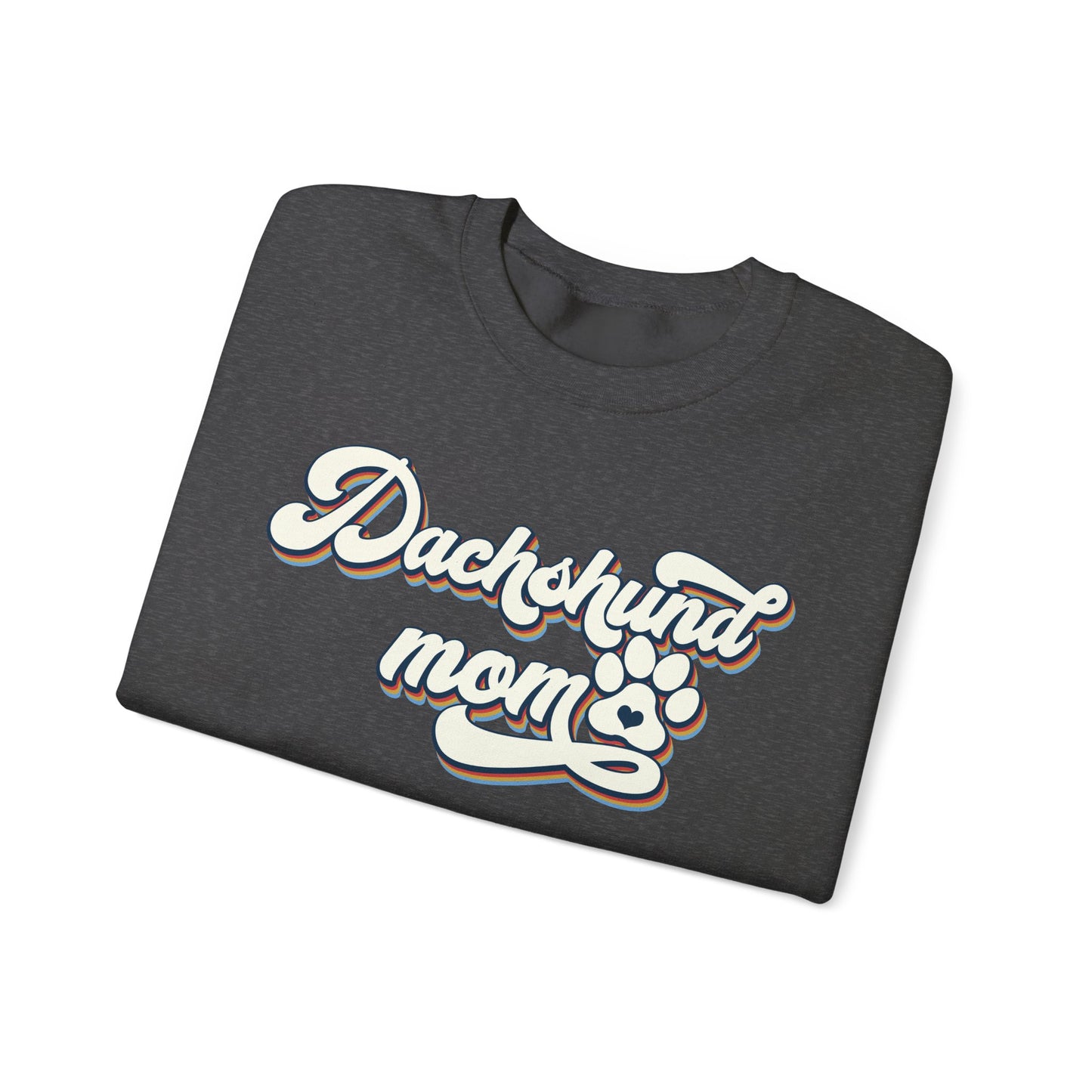 Dachshund Mom Sweatshirt, Dog Lover Gift, Funny Weiner Dog Jumper, Classic Sausage Dog Crewneck, Pet Owner Apparel