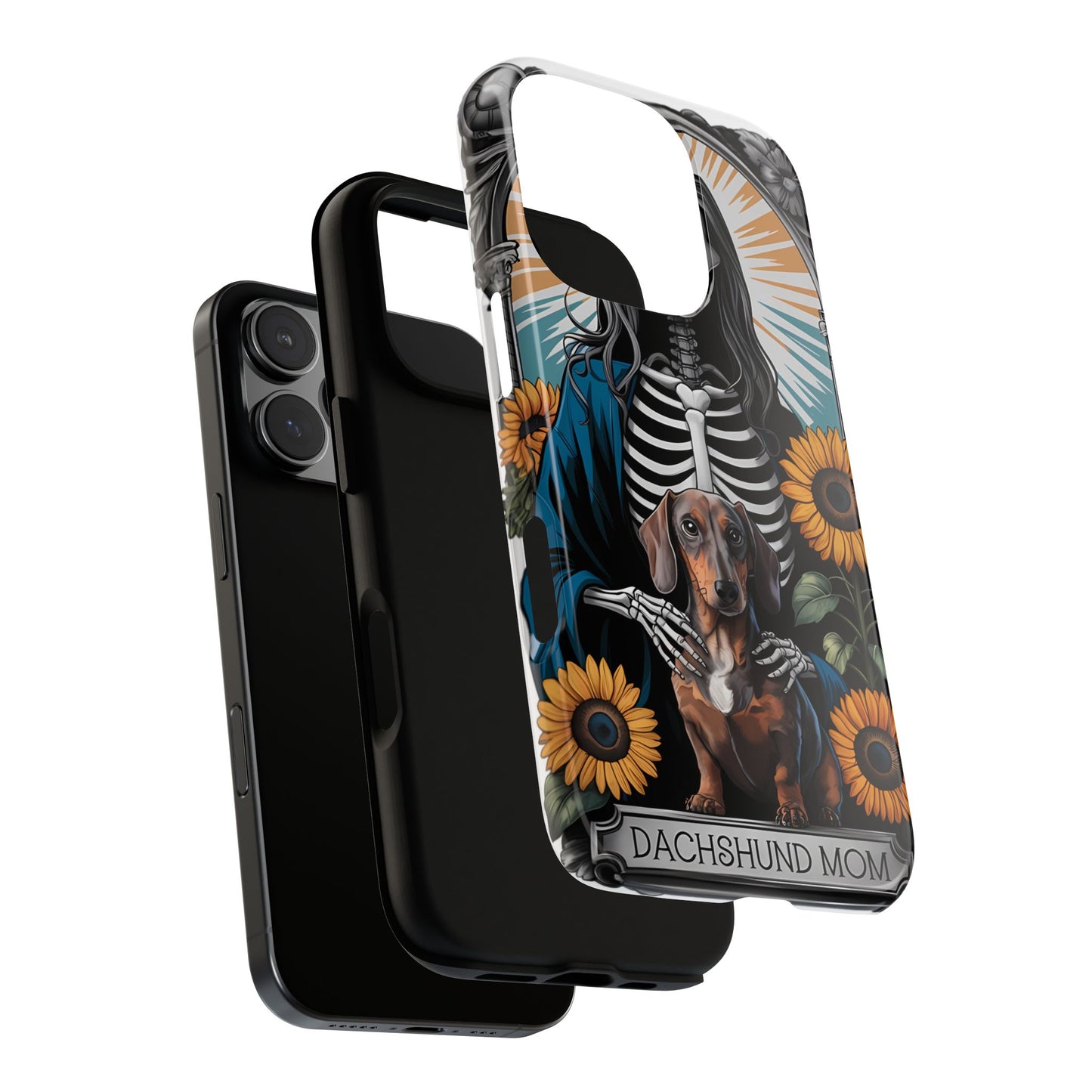 Tarot Card Dachshund Mom Phone Case - Dog Apple Pixel Galaxy