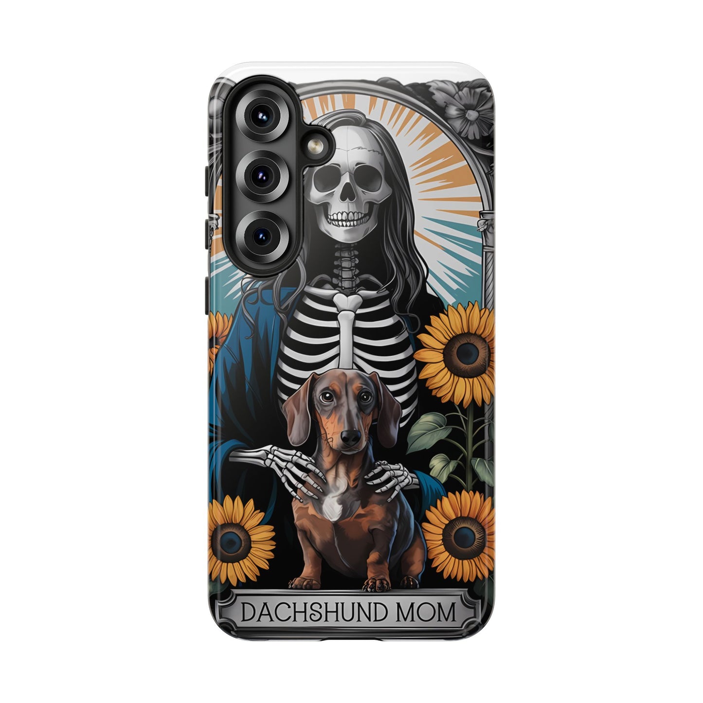 Tarot Card Dachshund Mom Phone Case - Dog Apple Pixel Galaxy