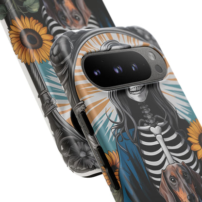 Tarot Card Dachshund Mom Phone Case - Dog Apple Pixel Galaxy