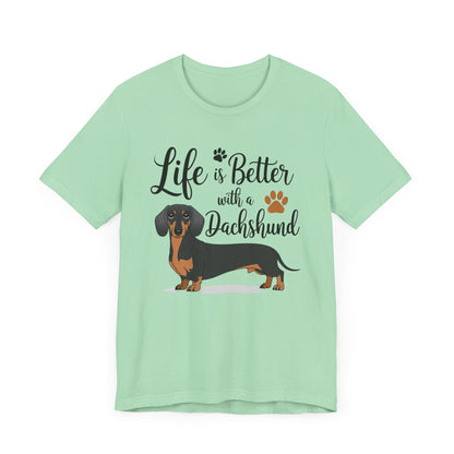 Adorable Dachshund Doxie Life is Better