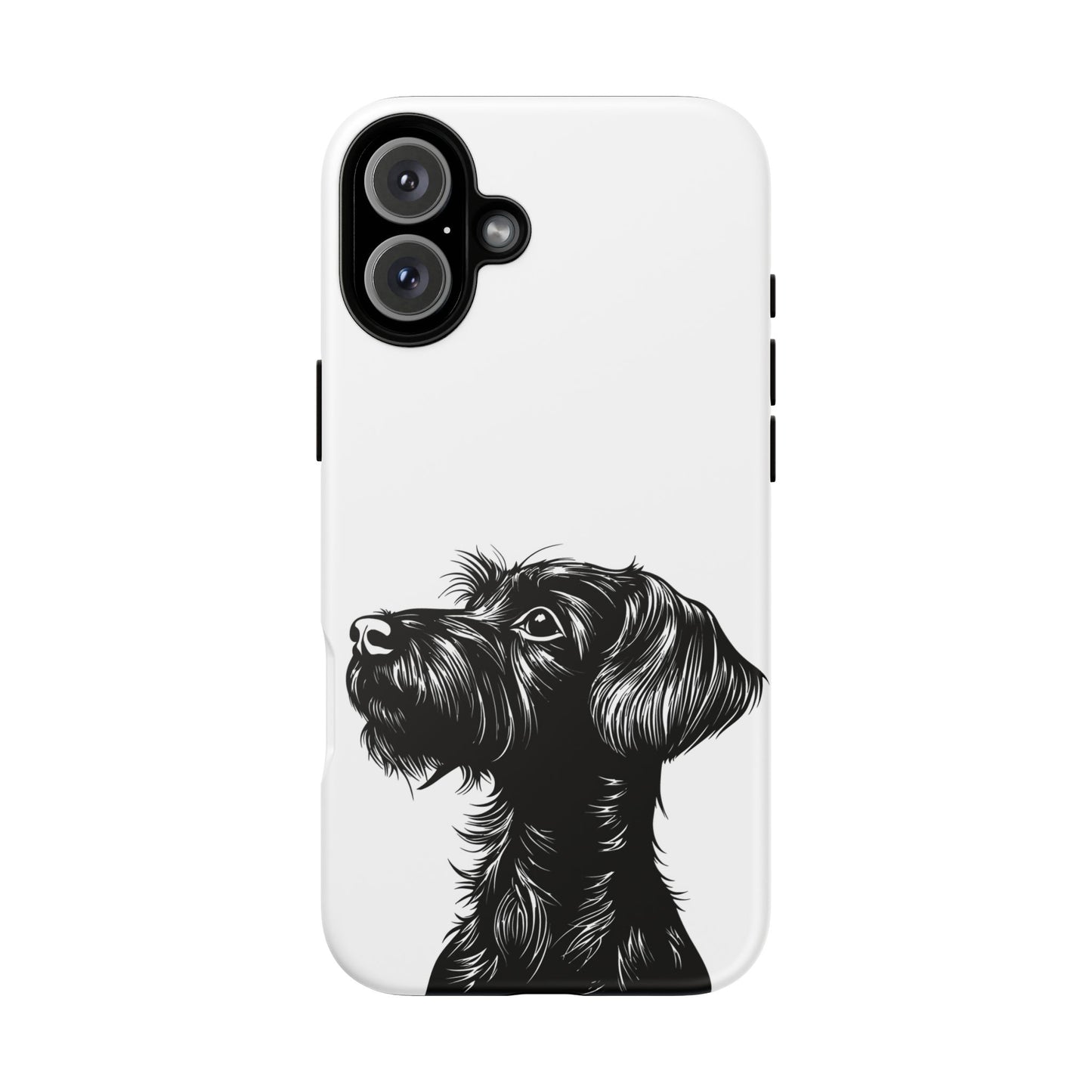 Simple Wire Haired Dachshund Mens Phone Case - Dog Apple Pixel Galaxy