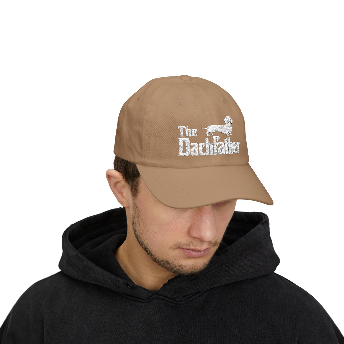 Dachshund Father Cap, Classic Dog Lover Hat, Pet Owner Gift, Stylish Outdoor Dachfather Doxie