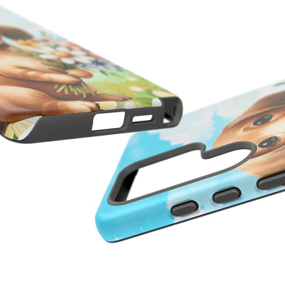 Watercolor Dachshund Dog Phone Case - Rescue Dog Apple Pixel Galaxy Spring