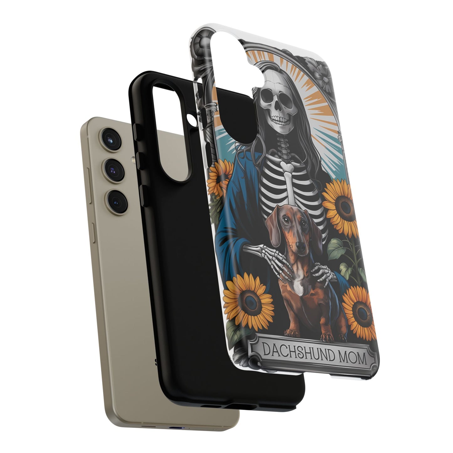 Tarot Card Dachshund Mom Phone Case - Dog Apple Pixel Galaxy