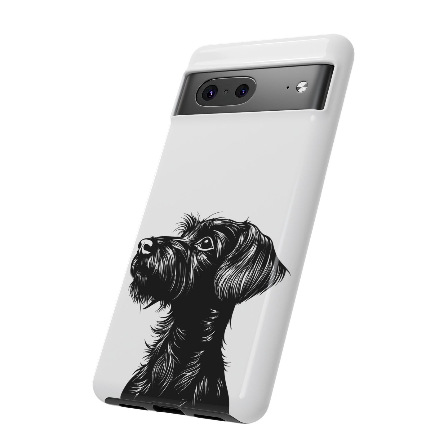 Simple Wire Haired Dachshund Mens Phone Case - Dog Apple Pixel Galaxy