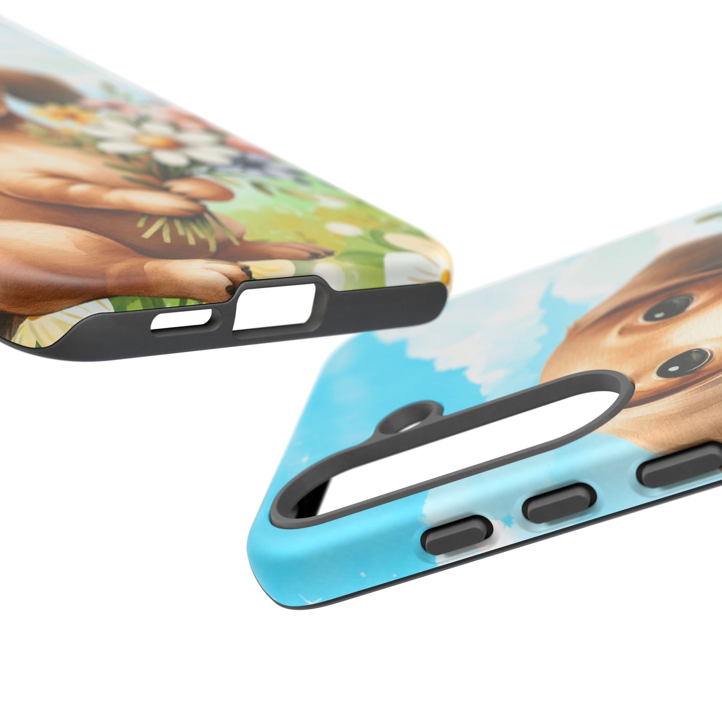 Watercolor Dachshund Dog Phone Case - Rescue Dog Apple Pixel Galaxy Spring