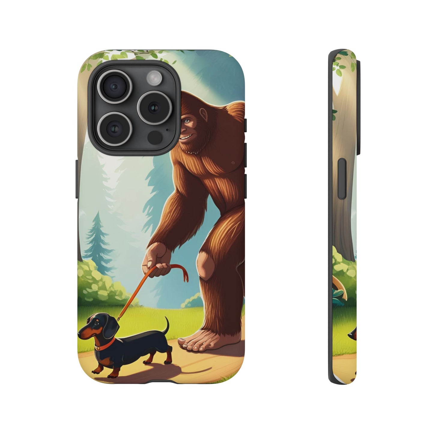 Big Foot Walking Dachshund Phone Case - Dog Apple Pixel Galaxy